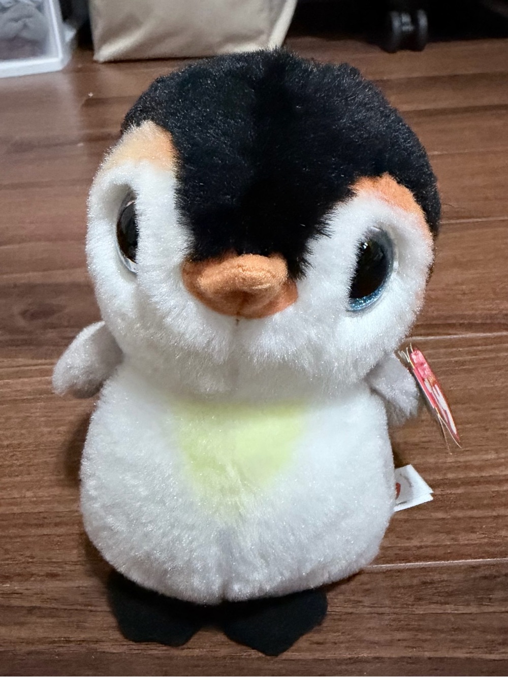 Ty Beanie baby -PONGO the penguin 6”plush stuffed animal toy